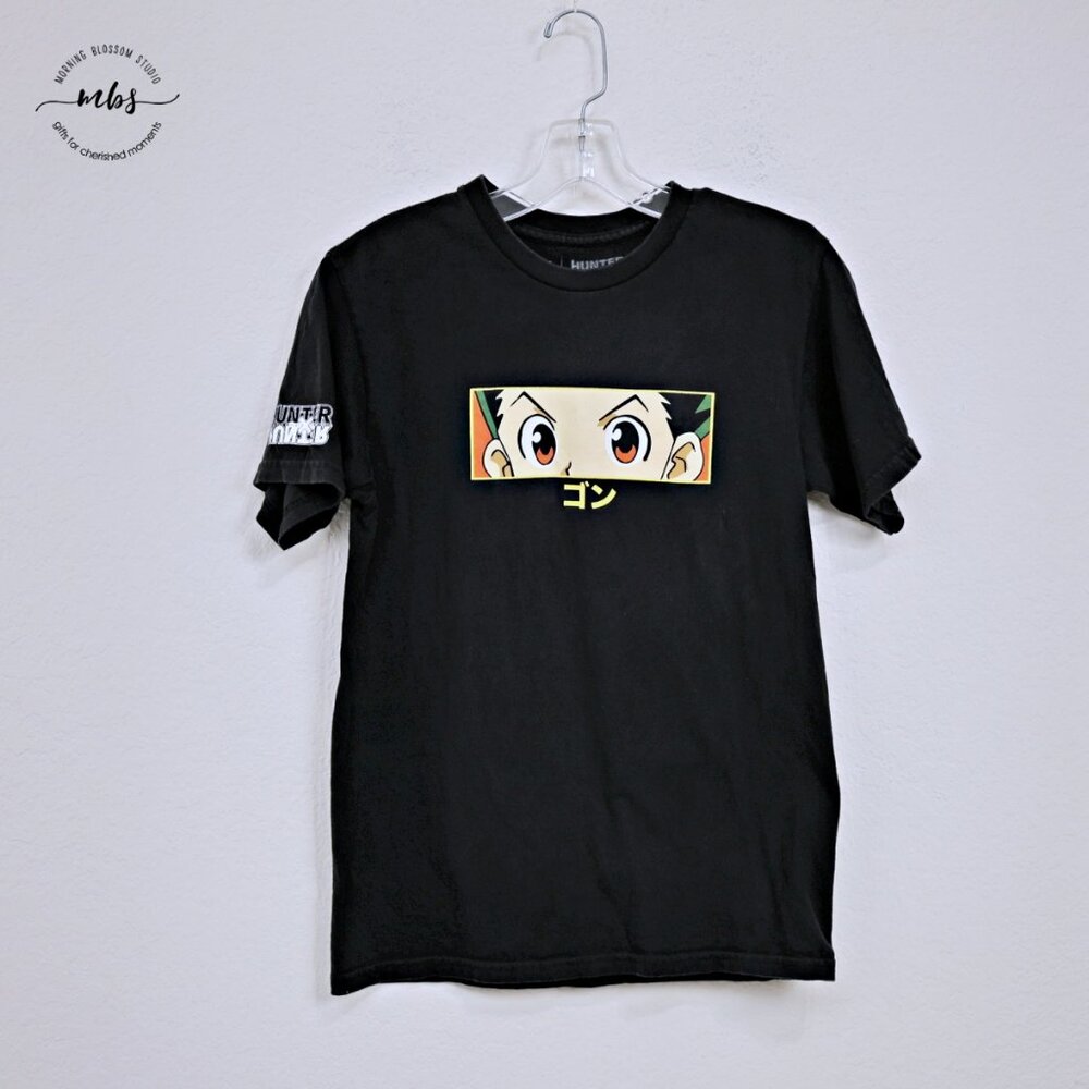 Hypland Hunter x Hunter Gon Eye Crew T-Shirt Black‎ Men S